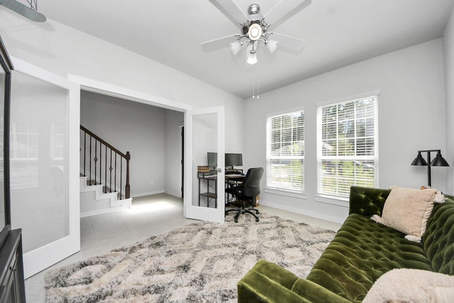 Love the beautiful french doors. Love the beautiful french doors.