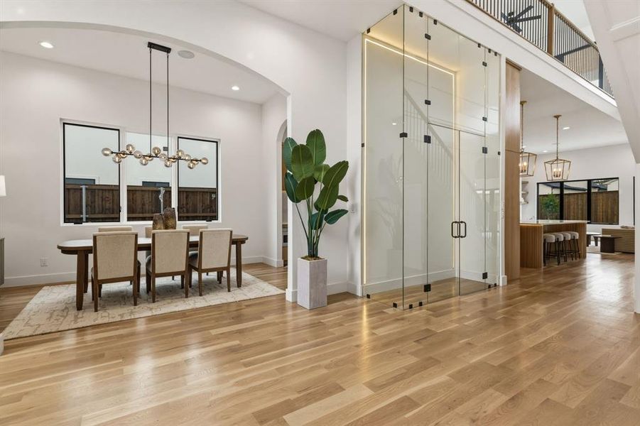 Furnished interior view inside a new home in , Dallas (Image 6).