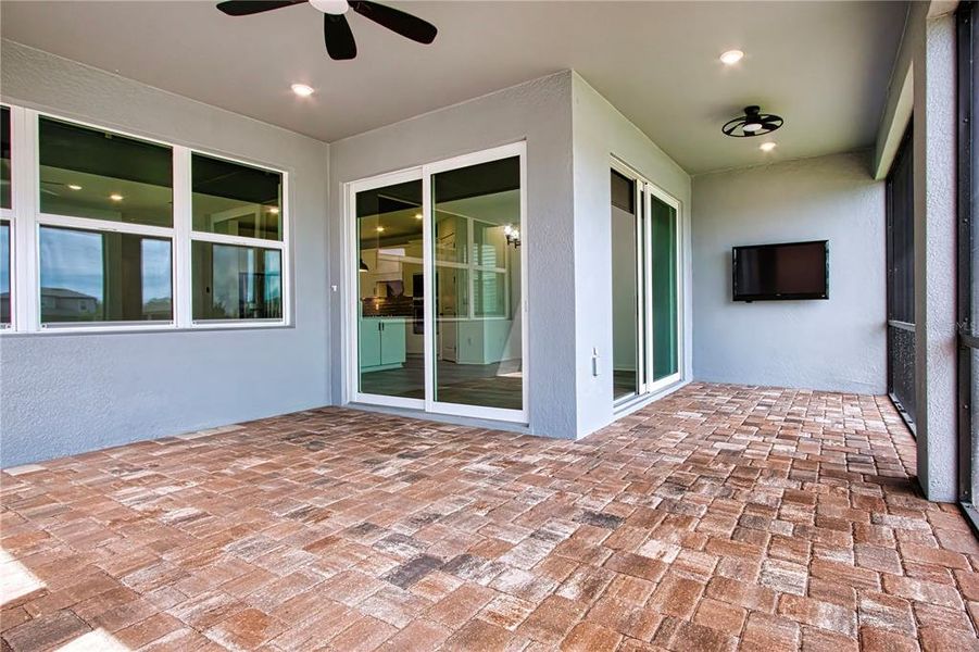 Exterior details and patio area of a home in , Parrish (Image 30).