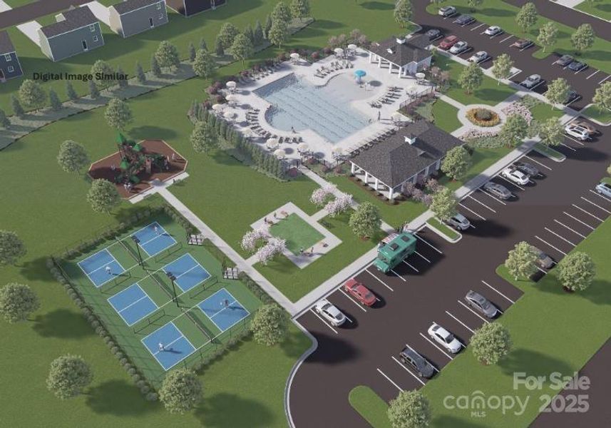 Neighborhood Amenity Center Rendering