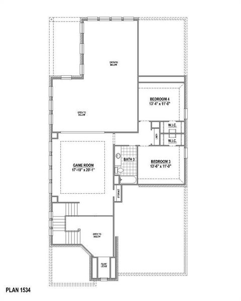 2nd Level Floor Plan