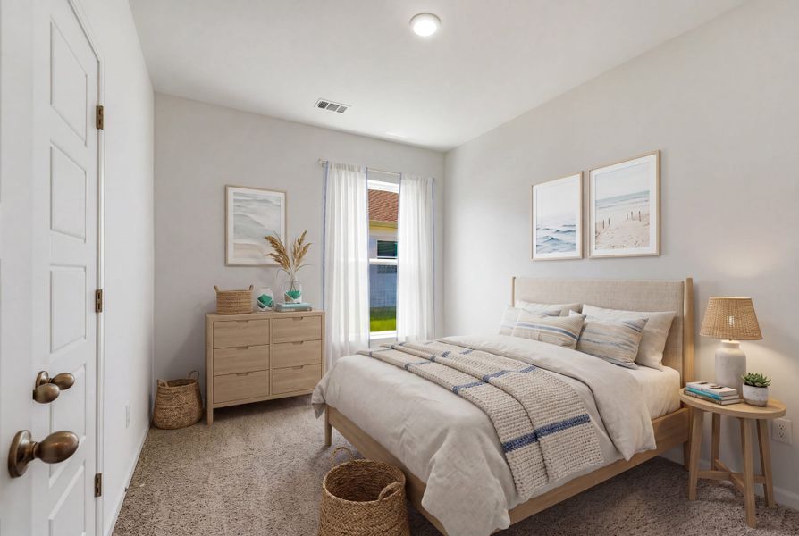 Representative furnished interior of a home built from the Summerville by Beazer Homes in Ambridge, Conway (Image 8).