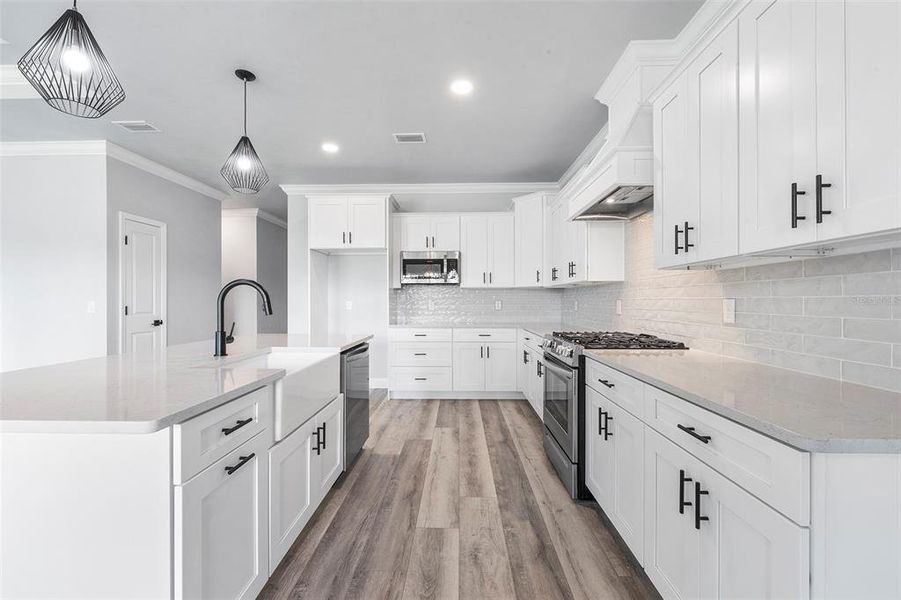 Furnished interior view inside a new home in Grand Oaks, Gainesville (Image 13).