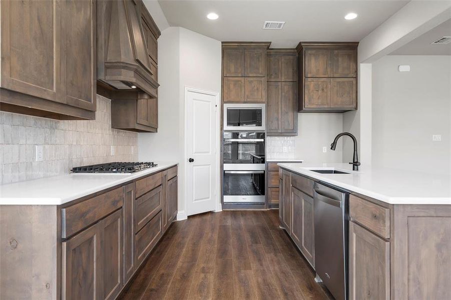 Furnished interior view inside a new home in Sunwest Village - Phase 10, McGregor (Image 7).
