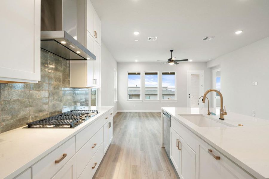 Furnished interior view inside a new home in Park Central, Georgetown (Image 9).