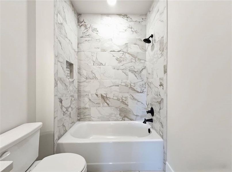 Furnished interior view inside a new home in , Rydal (Image 18).