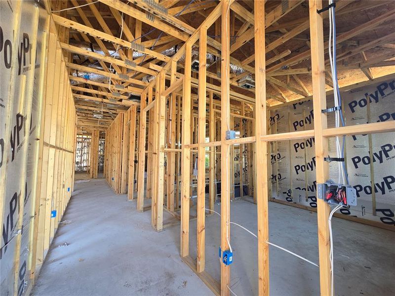 In-progress construction of a new home in , Tampa, FL (Image 29).