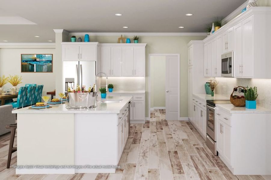 Representative furnished interior of a home built from the St. Bart by Minto Communities in Latitude Margaritaville Hilton Head, Hardeeville (Image 5). Representative furnished interior of a home built from the St. Bart by Minto Communities in Latitude Margaritaville Hilton Head, Hardeeville (Image 5).