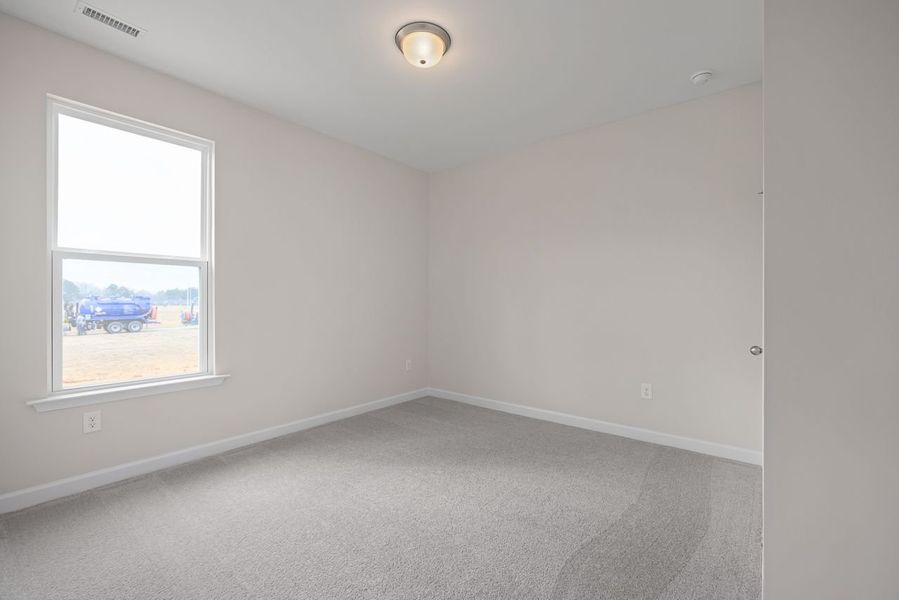 Representative unfurnished interior of a home built from the The Franklin C by Davidson Homes LLC in Retreat at North Main, Lillington (Image 17).