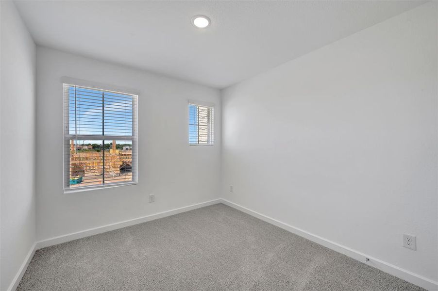Spacious, unfurnished interior of a new home in Providence Commons, Providence Village (Image 21). Spacious, unfurnished interior of a new home in Providence Commons, Providence Village (Image 21).