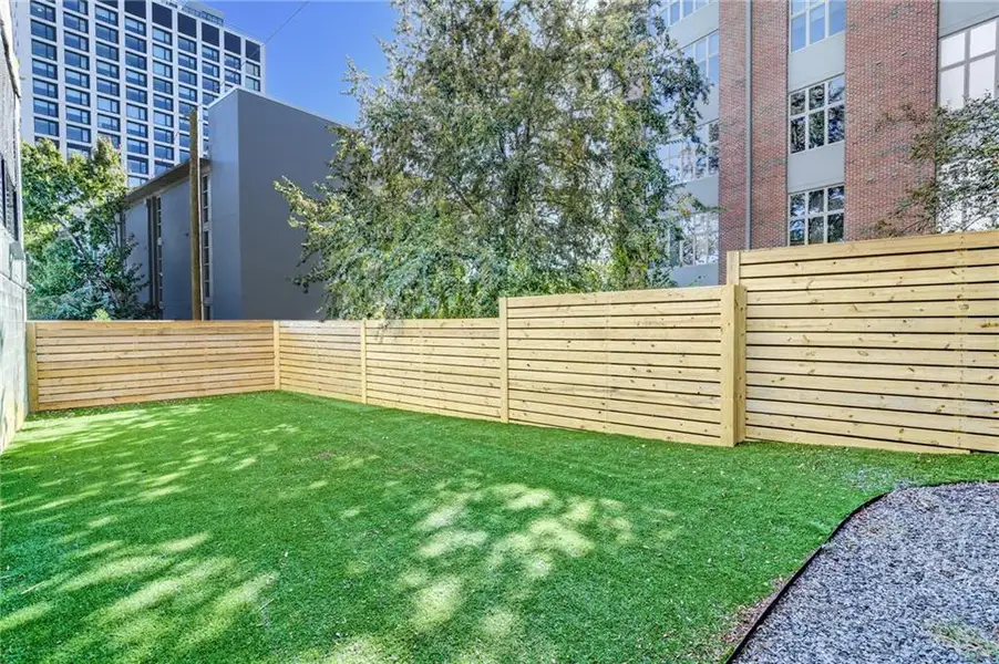 Exterior details and patio area of a home in , Atlanta (Image 21).