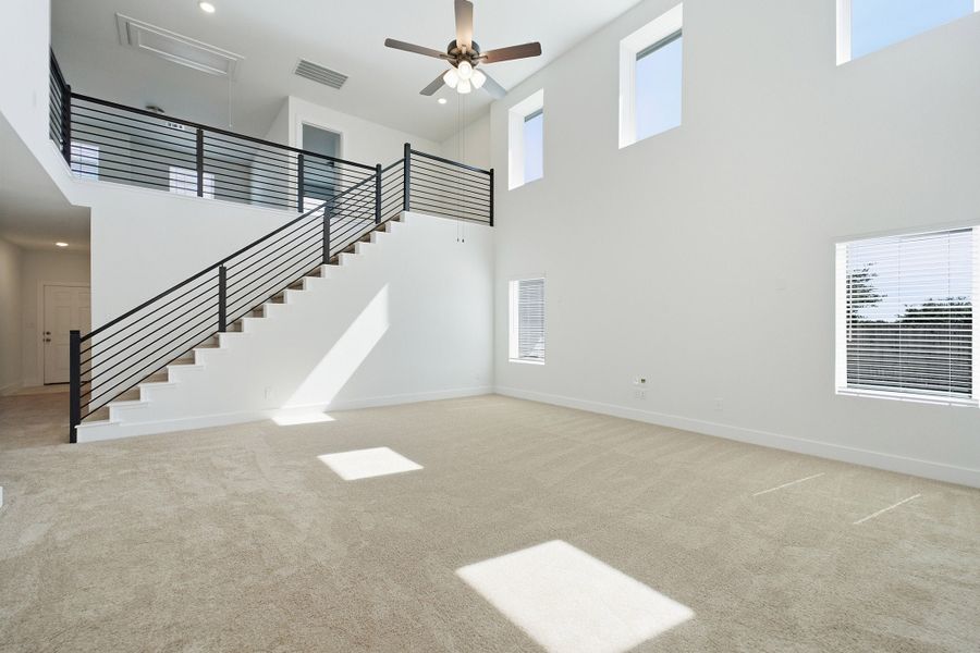 Spacious, unfurnished interior of a new home in Grande Estates, Bertram (Image 24).