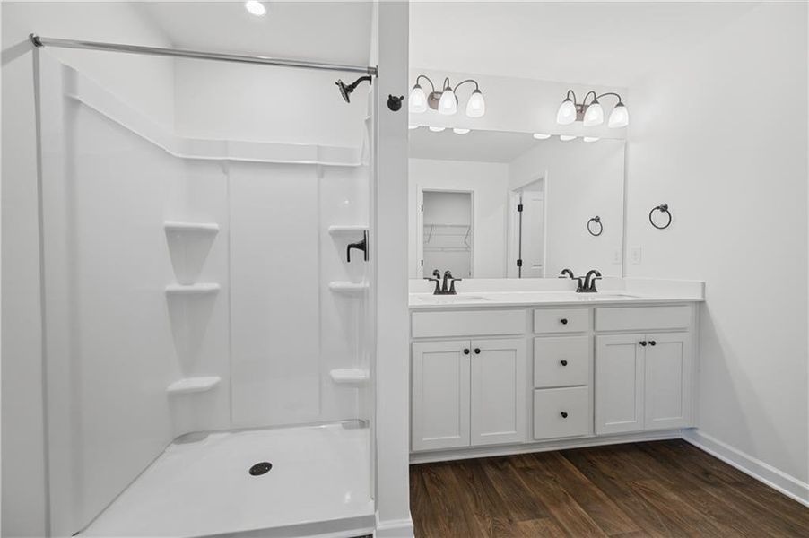 Furnished interior view inside a new home in Village Green, Adairsville (Image 9).