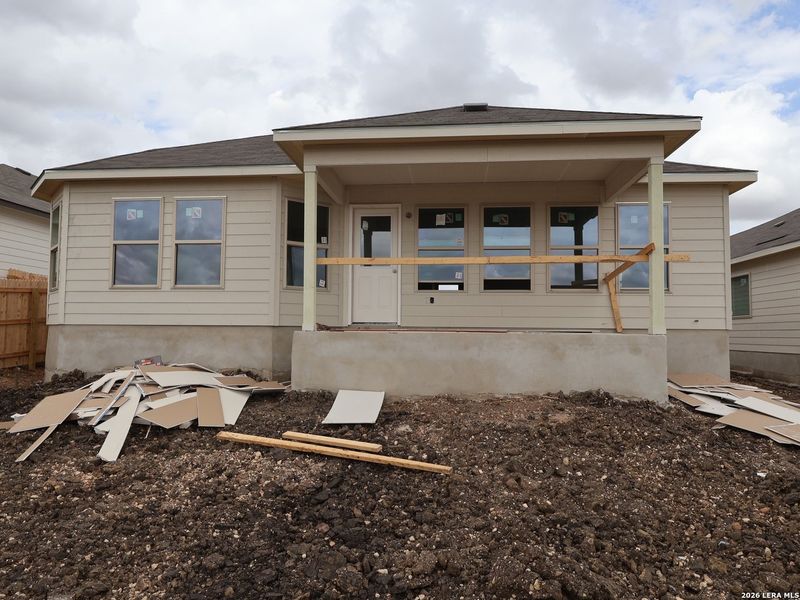 In-progress construction of a new home in Paloma Park, Converse, TX (Image 22).