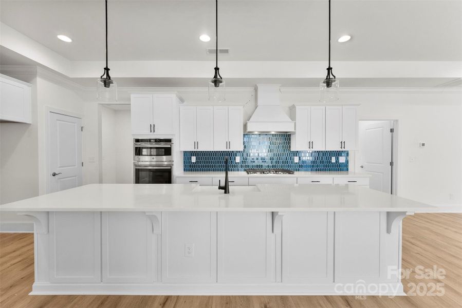 Furnished interior view inside a new home in The Courtyards on New Hope, Gastonia (Image 7).