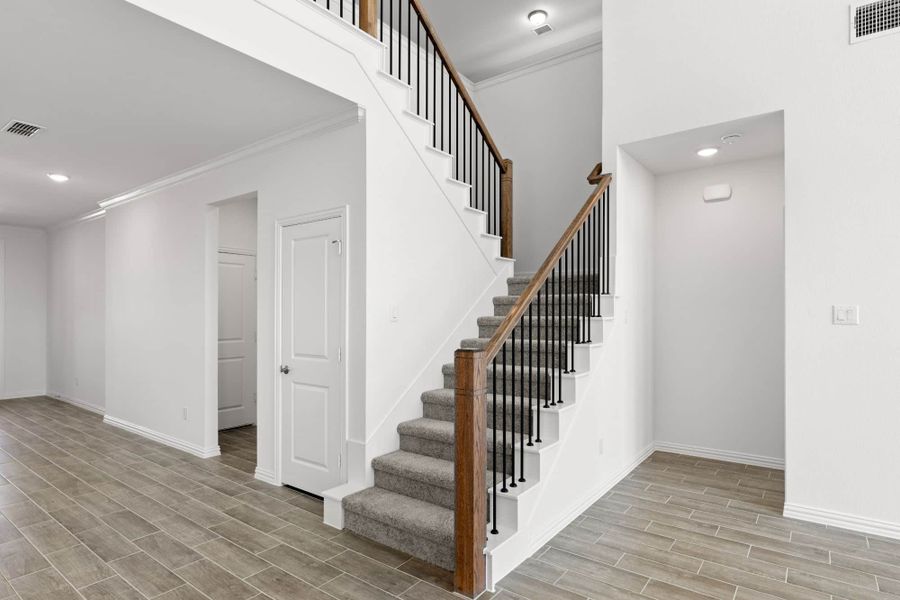Representative unfurnished interior of a home built from the Salado by UnionMain Homes in Elevon, Lavon (Image 31). Representative unfurnished interior of a home built from the Salado by UnionMain Homes in Elevon, Lavon (Image 31).