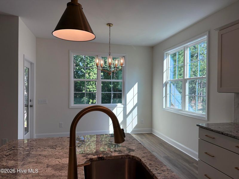 Close-up of interior finishes inside a home in Legacy Lakes, Aberdeen (Image 7).