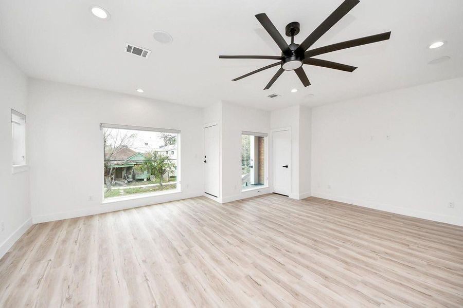 Spacious, unfurnished interior of a new home in , Houston (Image 23). Spacious, unfurnished interior of a new home in , Houston (Image 23).