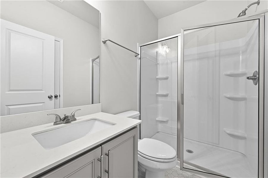 Furnished interior view inside a new home in , Sugar Hill (Image 30).