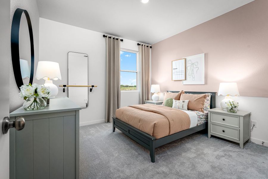 Representative furnished interior of a home built from the Eastgate by Centex in Vantage, San Marcos (Image 4).