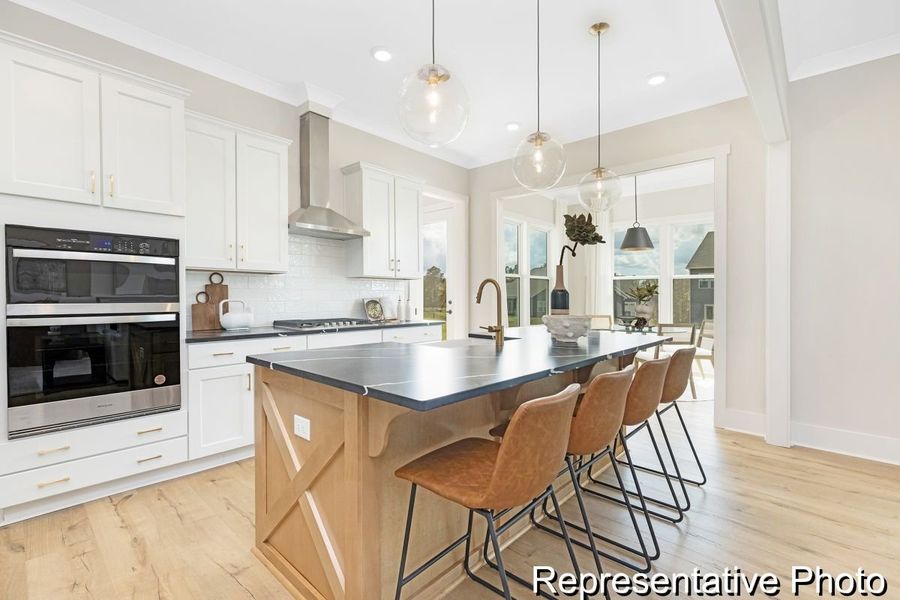 Furnished interior view inside a new home in Edgewater - Harbor Pointe, Lancaster (Image 24).