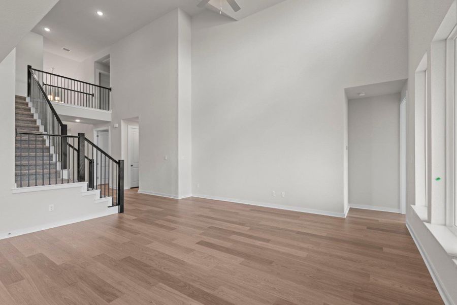 Family Room with soaring ceiling Family Room with soaring ceiling