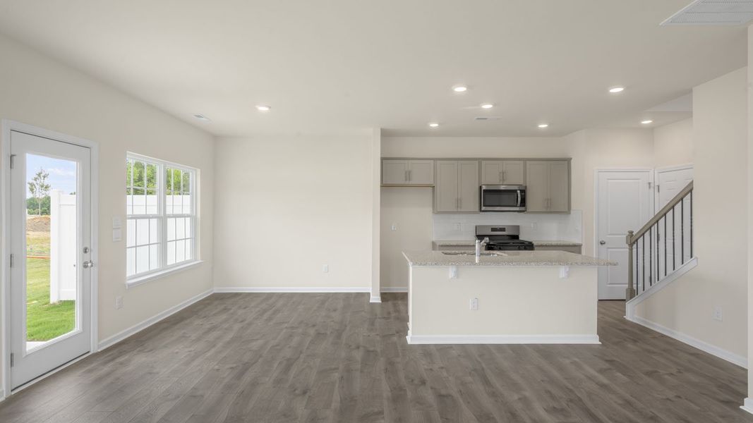 Spacious, unfurnished interior of a new home in Powell, Angier (Image 12).