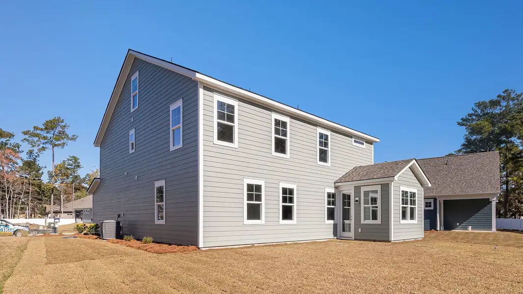 Exterior details and patio area of a home in Coastal Farms, Conway (Image 3).