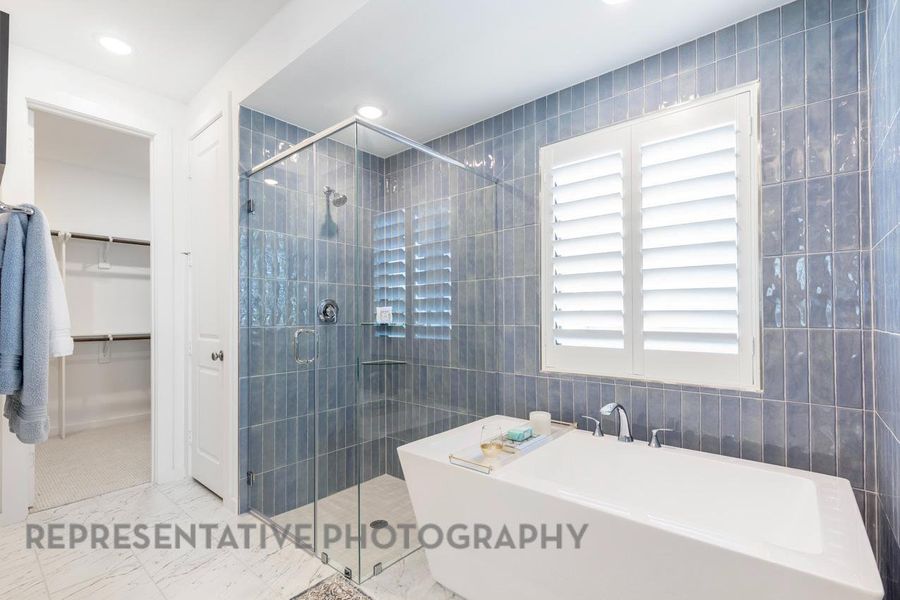 Primary bathroom Primary bathroom