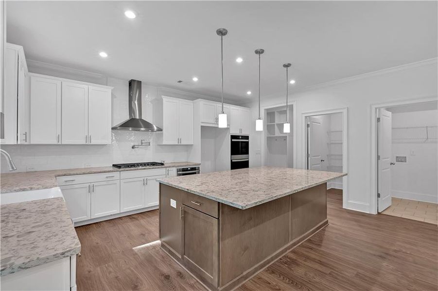 Furnished interior view inside a new home in Ford Landing, Acworth (Image 12).