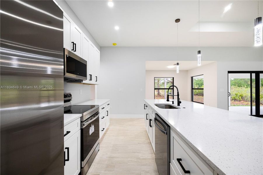 Furnished interior view inside a new home in , Lehigh Acres (Image 7).