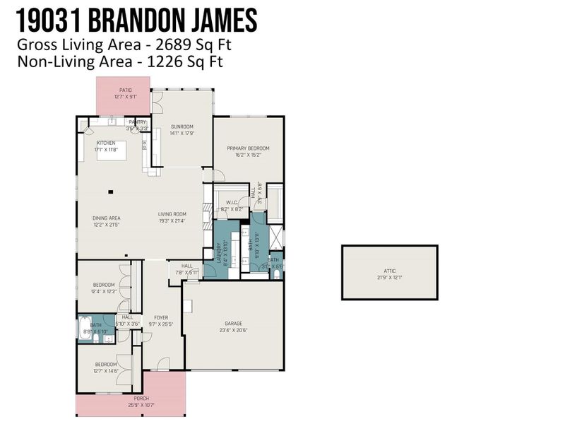 Open floor plan with generous spaces! Open floor plan with generous spaces!