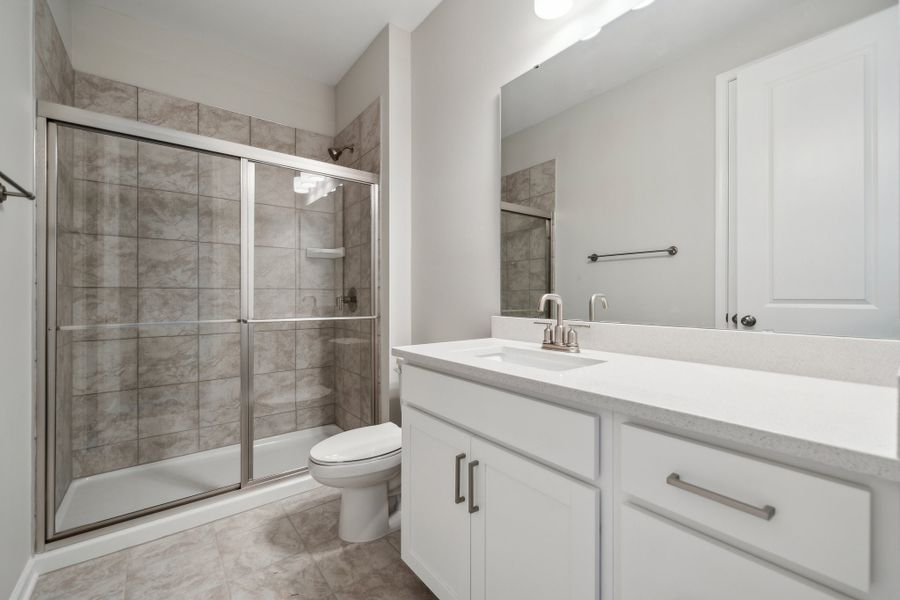 Furnished interior view inside a new home in The Coves on Lake Wylie, Charlotte (Image 6).