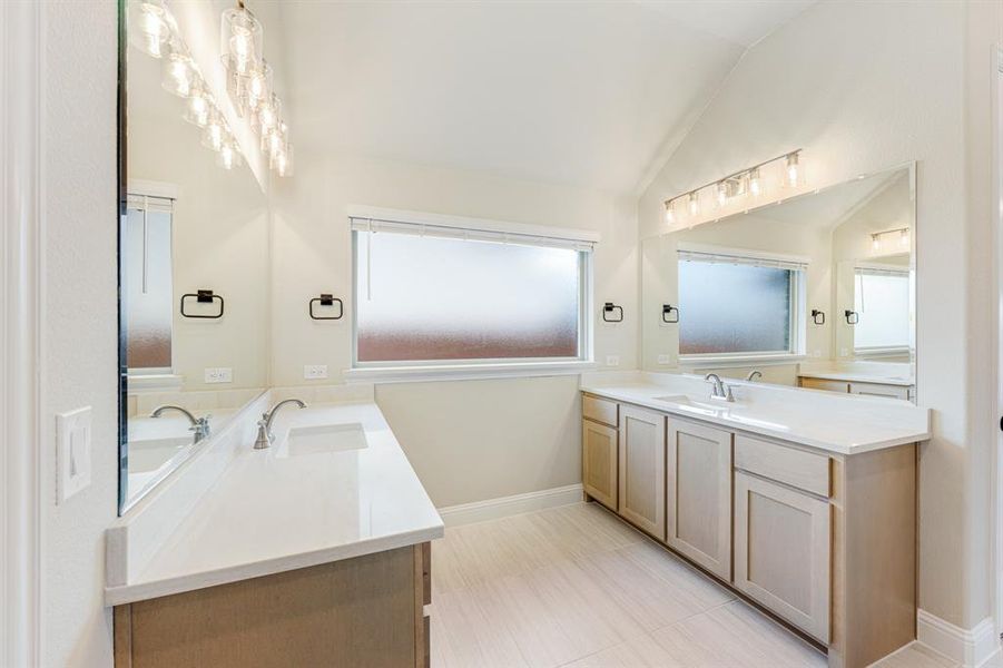 Furnished interior view inside a new home in Sunrise at Garden Valley, Waxahachie (Image 20).