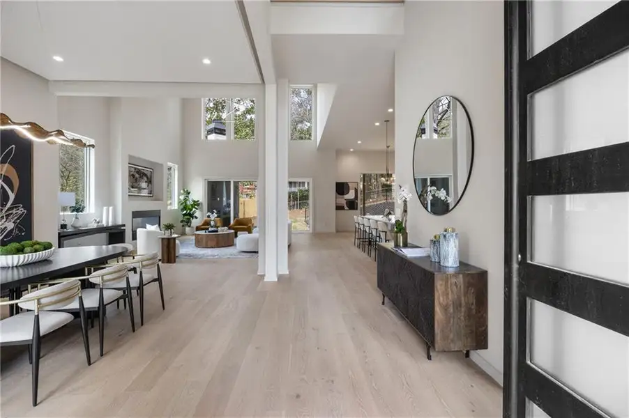 Furnished interior view inside a new home in , Sandy Springs (Image 16).