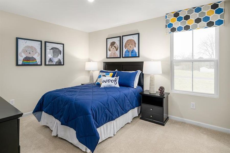 Representative furnished interior of a home built from the Tate by Ryan Homes in Colonial Village, Edenton (Image 15).