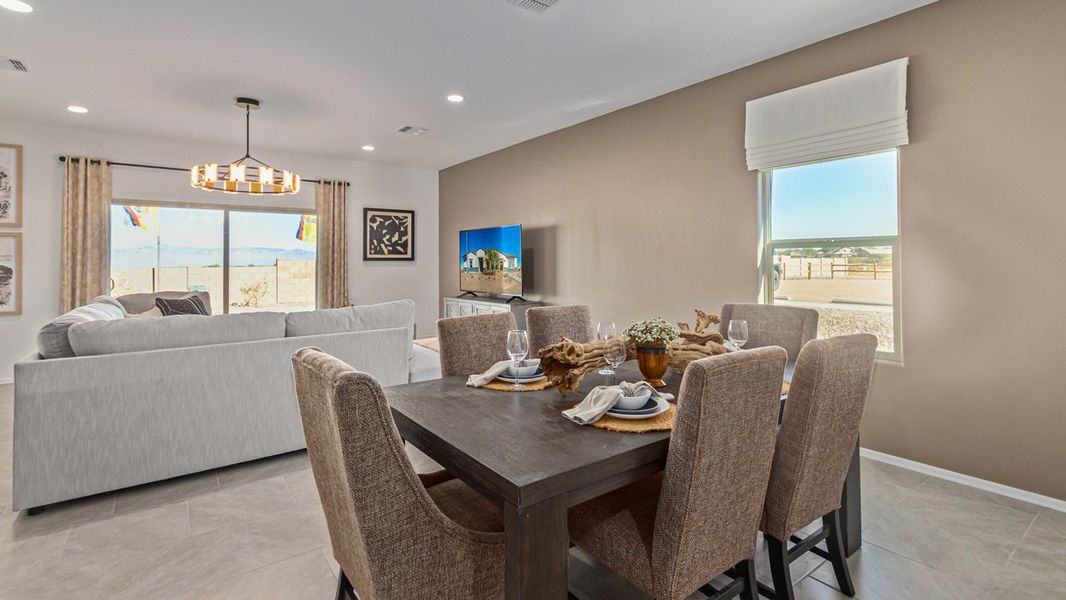Representative furnished interior of a home built from the Kingston by D.R. Horton in Sycamore Vista, Vail (Image 8).
