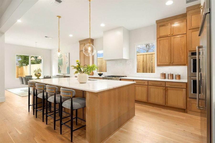 Furnished interior view inside a new home in , Dallas (Image 18).