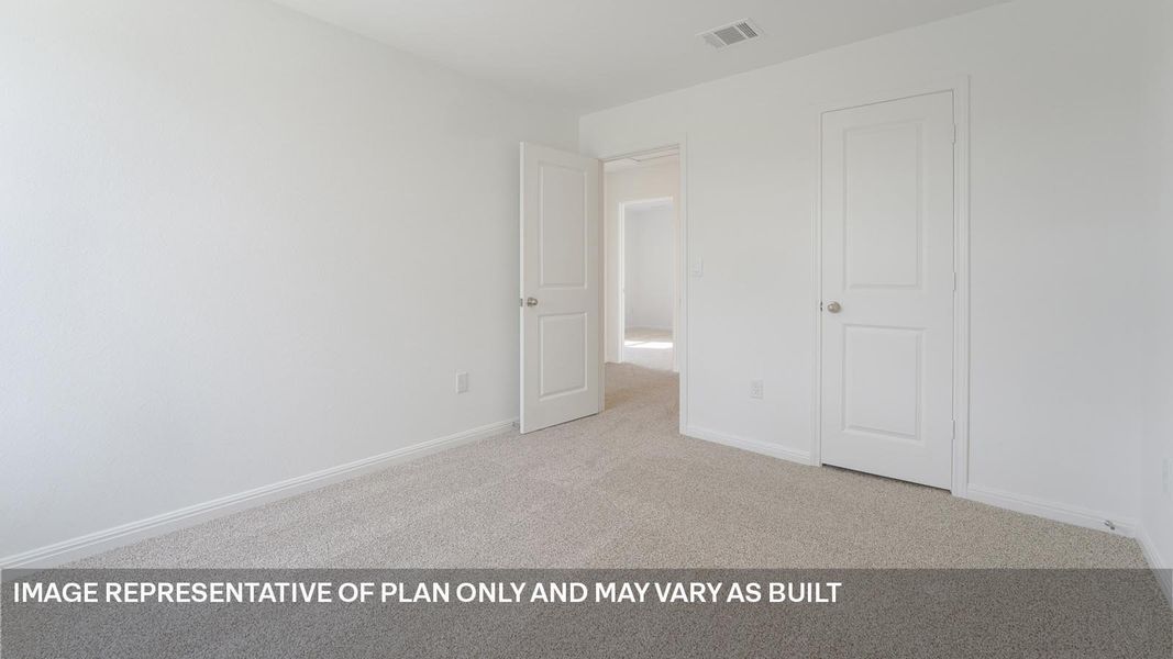 Spacious, unfurnished interior of a new home in Prairie Lakes, Buda (Image 20).