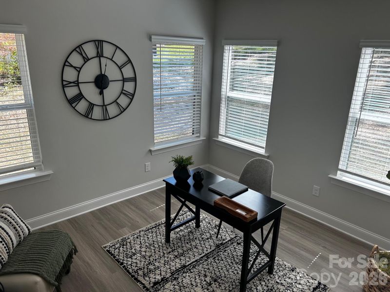 Furnished interior view inside a new home in , Charlotte (Image 3).