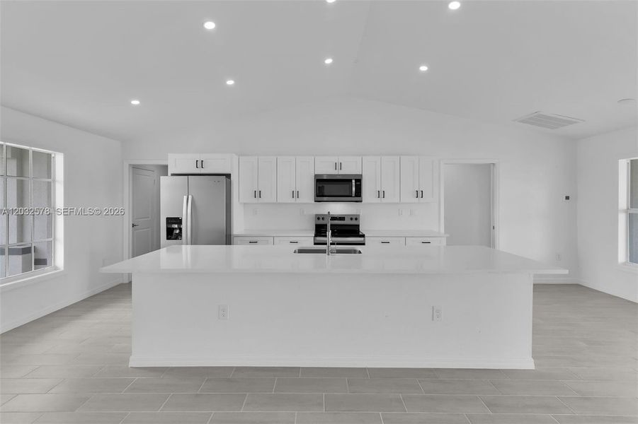 Furnished interior view inside a new home in , Cape Coral (Image 6).