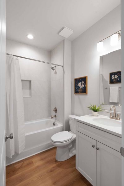 Furnished interior view inside a new home in , North Charleston (Image 8).