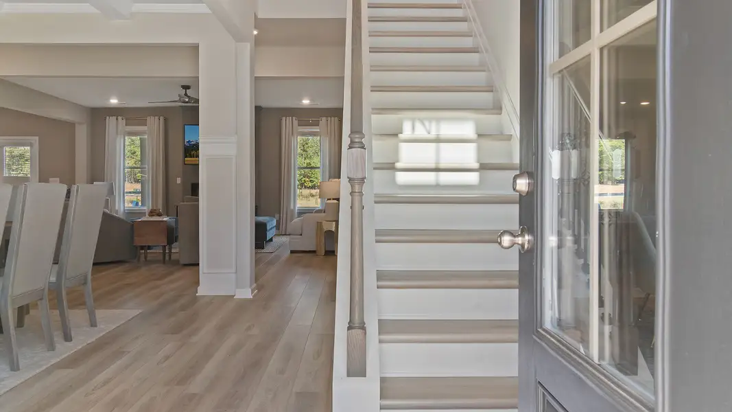 Representative furnished interior of a home built from the McKinley II by DRB Homes in Northcroft, Loganville (Image 4).