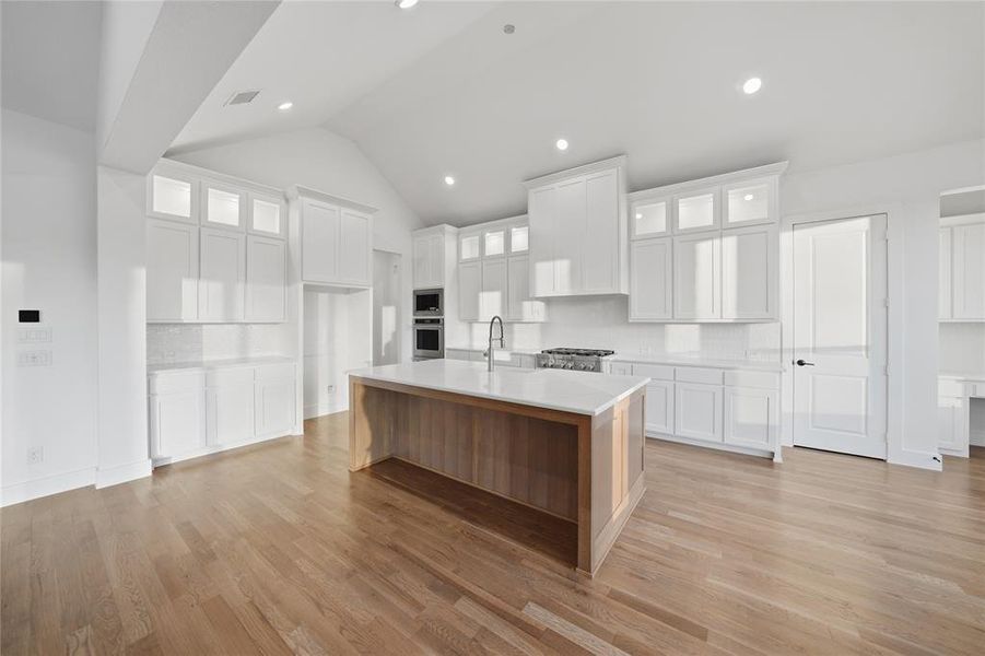 Furnished interior view inside a new home in Light Farms Graham/Reagan, Celina (Image 19).