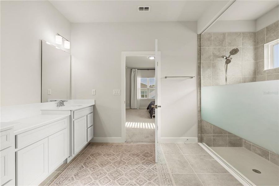 Furnished interior view inside a new home in , Winter Haven (Image 9). Furnished interior view inside a new home in , Winter Haven (Image 9).