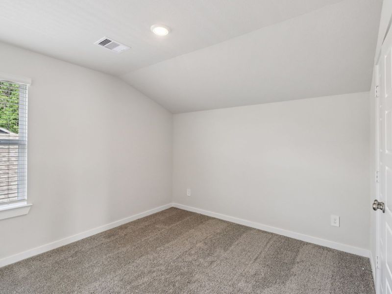 Spacious, unfurnished interior of a new home in Granger Pointe - Traditional Series, Conroe (Image 13). Spacious, unfurnished interior of a new home in Granger Pointe - Traditional Series, Conroe (Image 13).