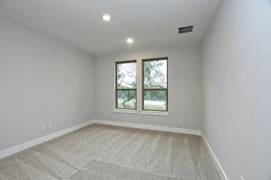 Representative unfurnished interior of a home built from the Llano II by Giddens Homes in Whispering Wind, Bertram (Image 97). Representative unfurnished interior of a home built from the Llano II by Giddens Homes in Whispering Wind, Bertram (Image 97).