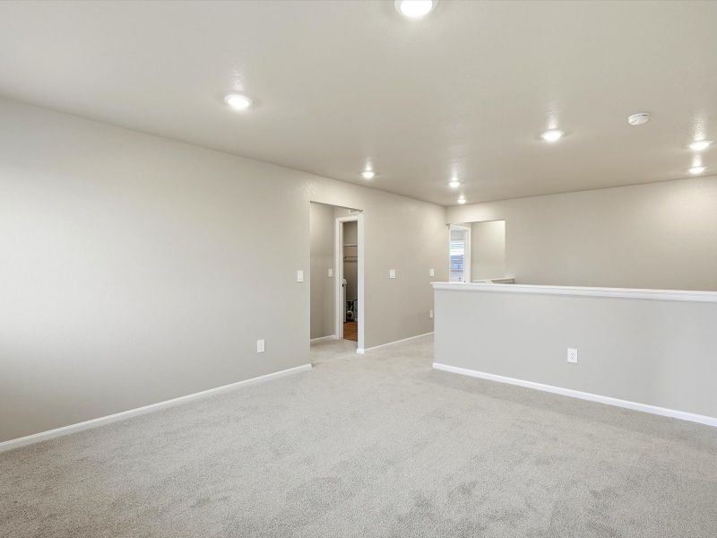 Spacious, unfurnished interior of a new home in Meridian Ranch, Peyton (Image 11). Spacious, unfurnished interior of a new home in Meridian Ranch, Peyton (Image 11).