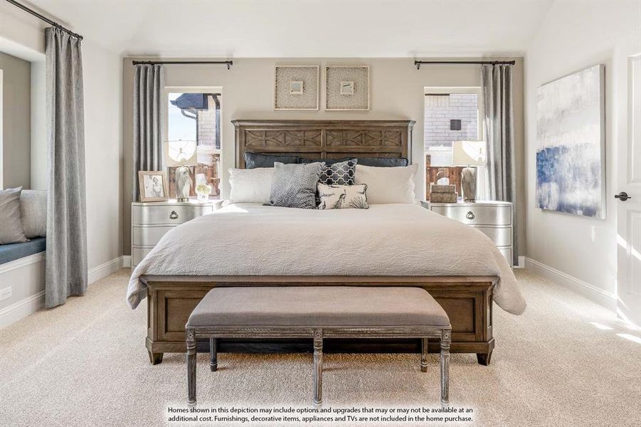 Furnished interior view inside a new home in Wildflower Ranch, Fort Worth (Image 29).