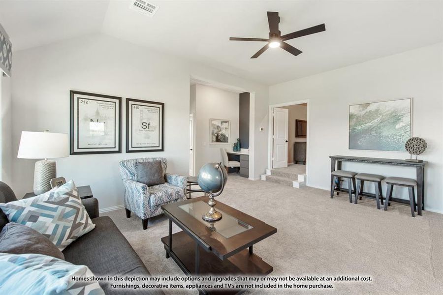 Furnished interior view inside a new home in Somerset, Mansfield (Image 33).